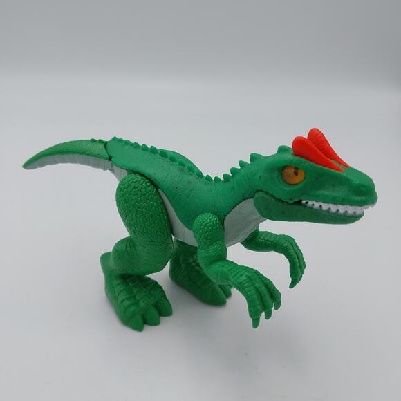 Jurassic World Camp Cretaceous Allosaurus Imaginext Green Dinosaur‎ Toy Figure - Picture 1 of 3